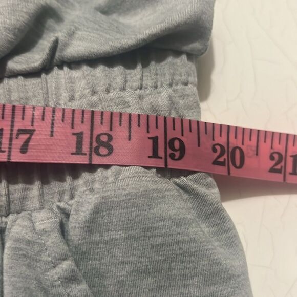 Nike Women's Yoga Sleeveless Stretch Gray Cj5280 Jumpsuit - Picture 8 of 10